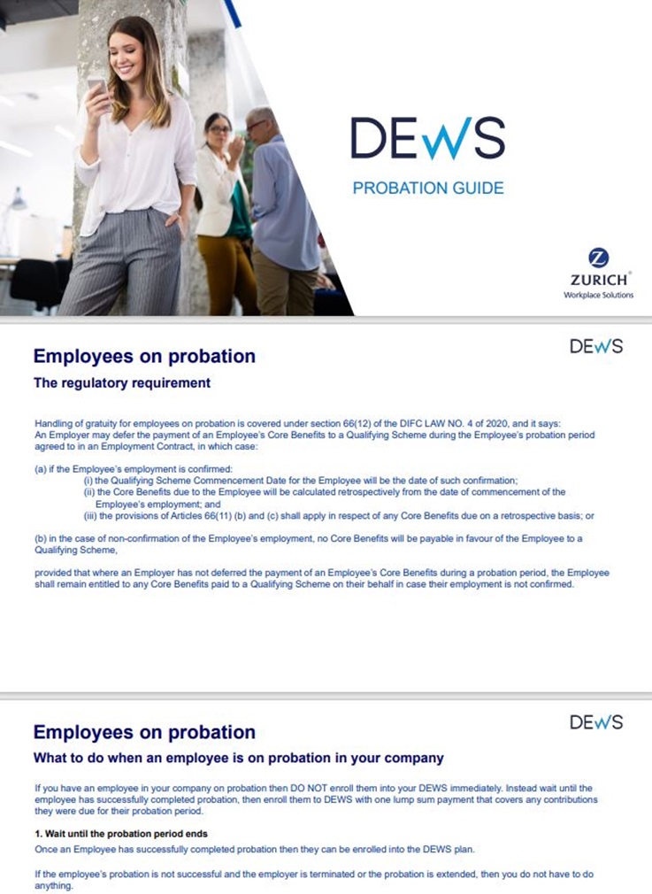 DEWS Probation Guide